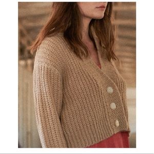 the Great Cropped Montana Sweater size 1